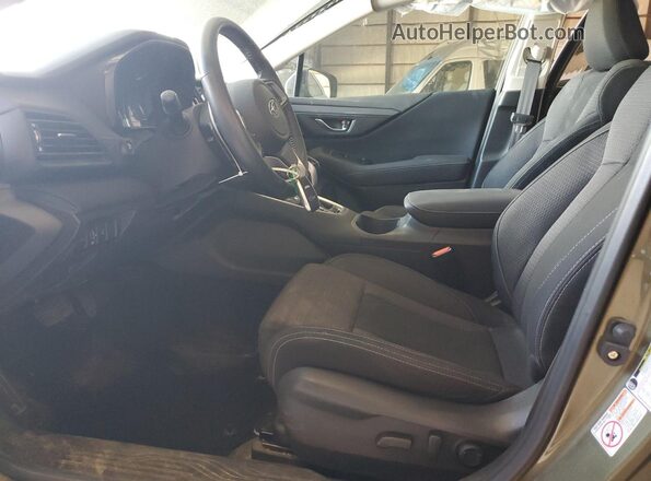 4S4BTACC7L3182256 2020 SUBARU OUTBACK Green Front interior view
