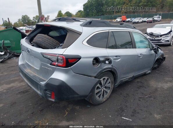 4S4BTACC7M3200062 2021 SUBARU OUTBACK Silver უკანა მარჯვენა