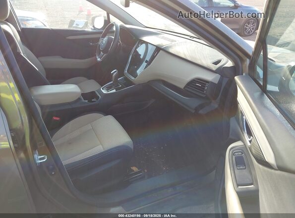 4S4BTADC1M3209130 2021 SUBARU OUTBACK Green წინა სალონის ხედი