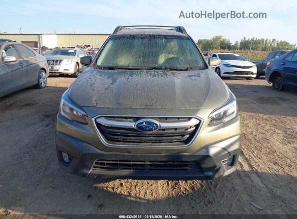4S4BTADC1M3209130 2021 SUBARU OUTBACK Green უკანა სალონის ხედი