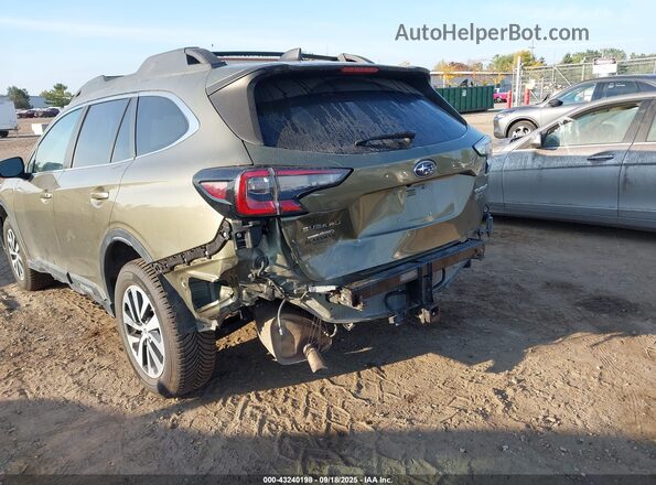 4S4BTADC1M3209130 2021 SUBARU OUTBACK Green წინა ხედი