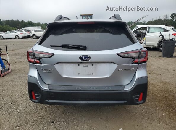 4S4BTADC5M3185799 2021 SUBARU OUTBACK Silver უკანა ხედი