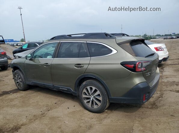4S4BTADC7M3132389 2021 SUBARU OUTBACK Green უკანა მარცხენა