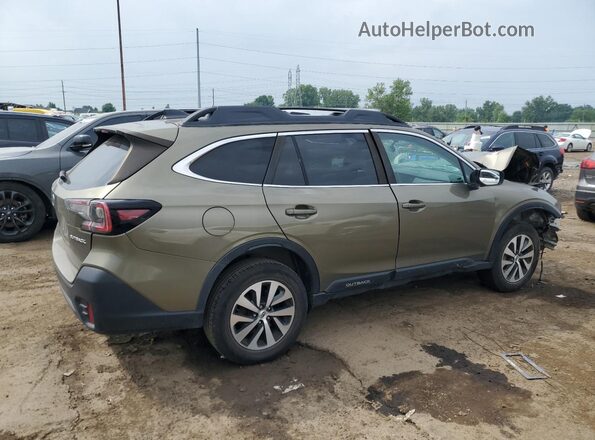 4S4BTADC7M3132389 2021 SUBARU OUTBACK Green უკანა მარჯვენა