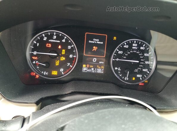 4S4BTADC7M3132389 2021 SUBARU OUTBACK Green ხელსაწყოთა პანელის ხედი