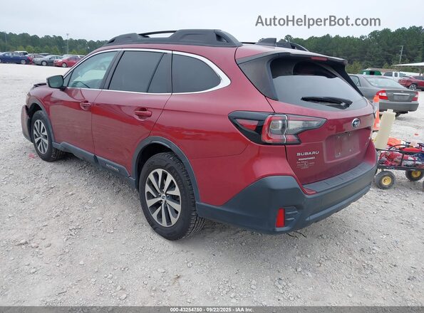 4S4BTAEC7L3194677 2020 SUBARU OUTBACK Burgundy Tył lewy