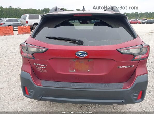 4S4BTAEC7L3194677 2020 SUBARU OUTBACK Burgundy 