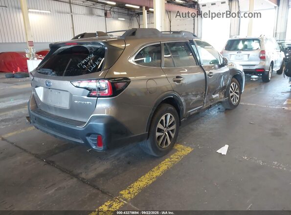 4S4BTAFCXM3126163 2021 SUBARU OUTBACK Beige უკანა მარჯვენა