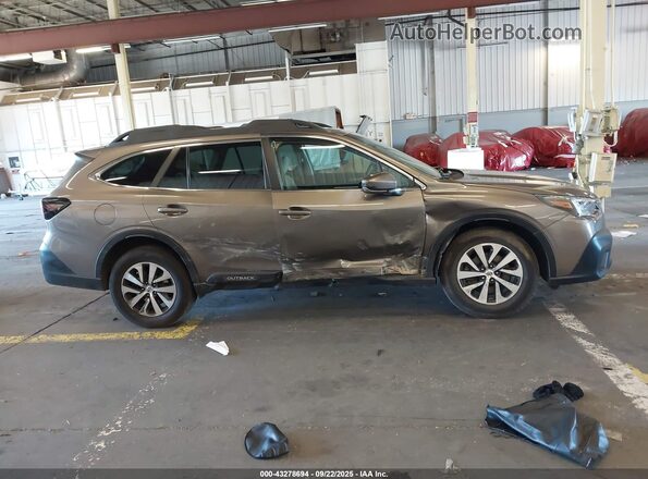 4S4BTAFCXM3126163 2021 SUBARU OUTBACK Beige უკანა სალონის ხედი