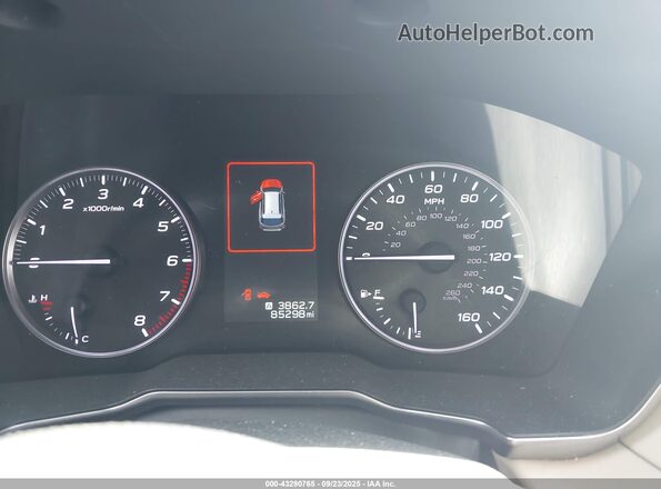 4S4BTALC1L3203179 2020 SUBARU OUTBACK Белый Вид задних сидений
