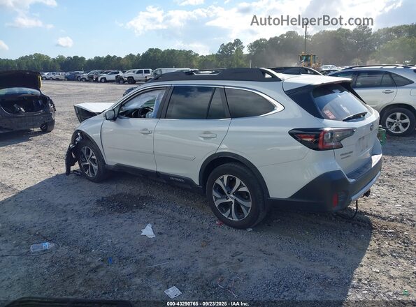 4S4BTALC1L3203179 2020 SUBARU OUTBACK Белый Задняя левая четверть