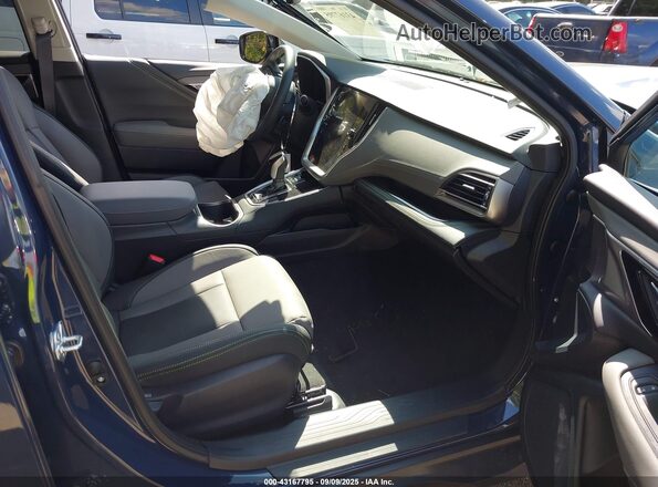 4S4BTALC4S3286668 2025 SUBARU OUTBACK Blue Вид салону спереду