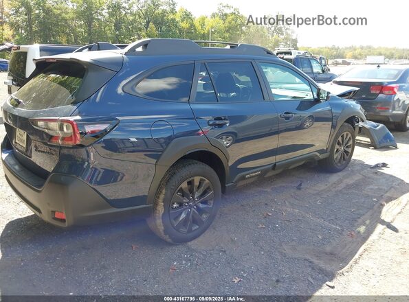 4S4BTALC4S3286668 2025 SUBARU OUTBACK Blue Задня права чверть