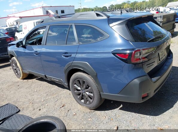 4S4BTALC4S3286668 2025 SUBARU OUTBACK Blue Задня ліва чверть