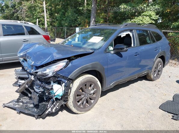4S4BTALC4S3286668 2025 SUBARU OUTBACK Blue Передня ліва чверть