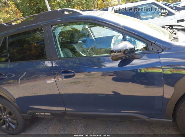 4S4BTALC4S3286668 2025 SUBARU OUTBACK Blue Панорамний вид салону 360°