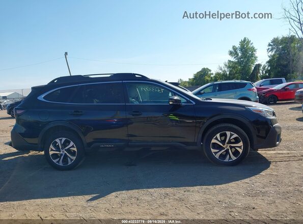 4S4BTALC8L3106030 2020 SUBARU OUTBACK Black Widok wnętrza z tyłu