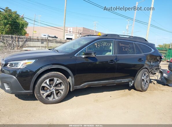 4S4BTALC8L3106030 2020 SUBARU OUTBACK Black Widok wnętrza 360 stopni