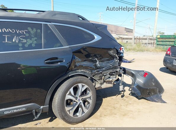 4S4BTALC8L3106030 2020 SUBARU OUTBACK Black Widok z przodu