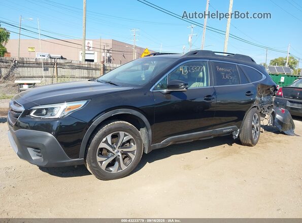 4S4BTALC8L3106030 2020 SUBARU OUTBACK Black Przód lewy
