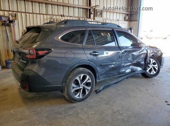 4S4BTALC9L3144091 2020 SUBARU OUTBACK Gray Задня права чверть