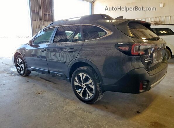 4S4BTALC9L3144091 2020 SUBARU OUTBACK Gray Задня ліва чверть