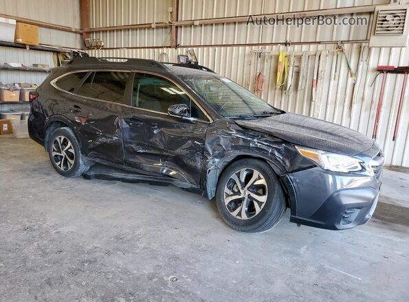 4S4BTALC9L3144091 2020 SUBARU OUTBACK Gray Передня права чверть