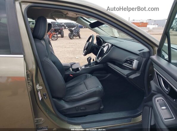 4S4BTALCXL3204461 2020 SUBARU OUTBACK Green Front interior view