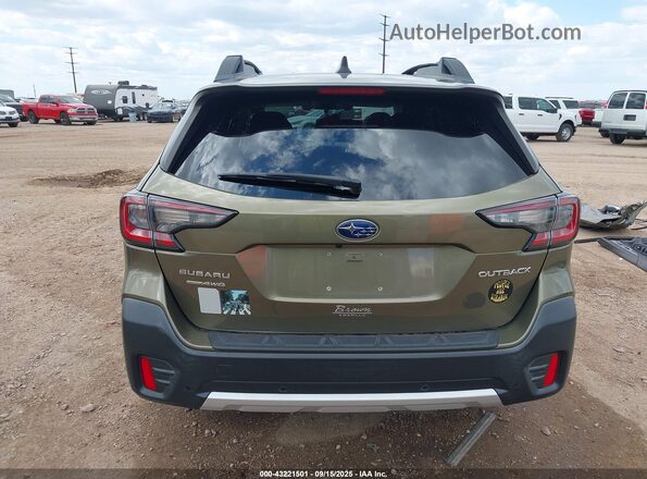 4S4BTALCXL3204461 2020 SUBARU OUTBACK Green 