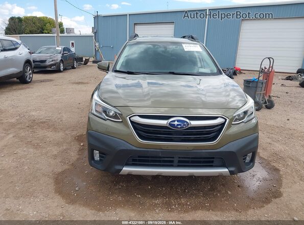 4S4BTALCXL3204461 2020 SUBARU OUTBACK Green Rear interior view