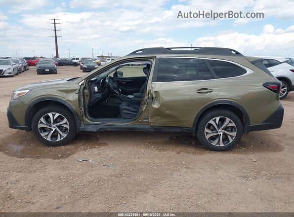 4S4BTALCXL3204461 2020 SUBARU OUTBACK Green 
