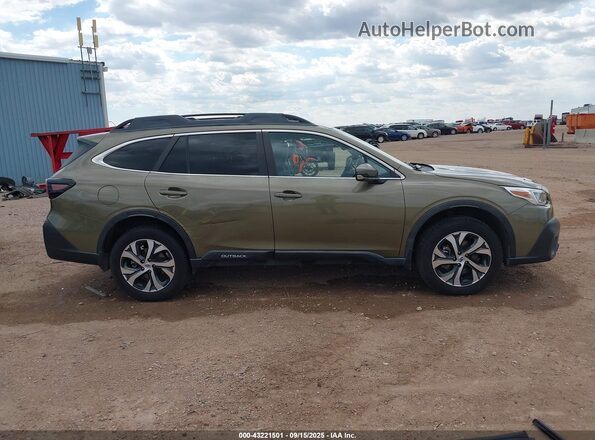 4S4BTALCXL3204461 2020 SUBARU OUTBACK Green 360 interior view