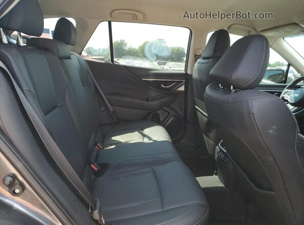 4S4BTAMC3M3191956 2021 SUBARU OUTBACK Серый Вид задней части салона