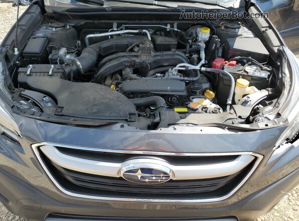4S4BTAMC3M3191956 2021 SUBARU OUTBACK Серый Вид подкапотного пространства