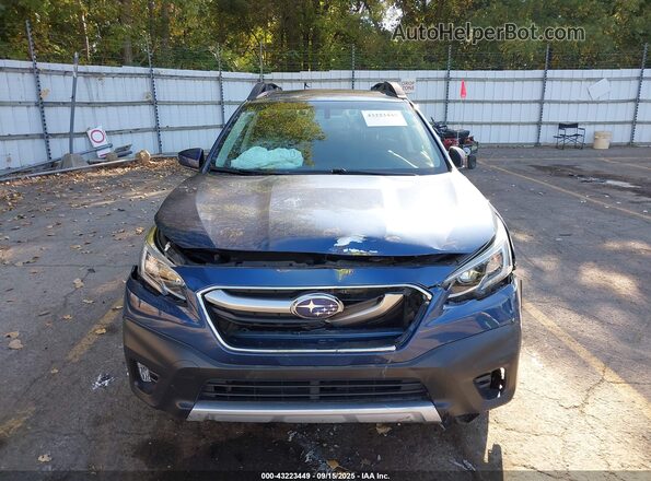 4S4BTANC0L3210444 2020 SUBARU OUTBACK Blue Widok zestawu wskaźników