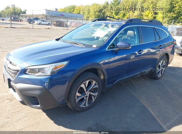 4S4BTANC0M3189385 2021 SUBARU OUTBACK Dark Blue Przód lewy