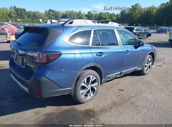 4S4BTANC0M3189385 2021 SUBARU OUTBACK Dark Blue Tył prawy