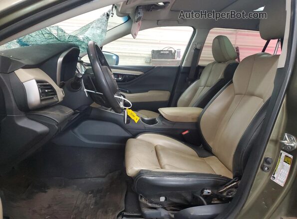 4S4BTANC1L3234753 2020 SUBARU OUTBACK Green Widok wnętrza z przodu