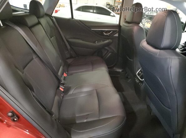 4S4BTANC1M3109754 2021 SUBARU OUTBACK Maroon Rear interior view