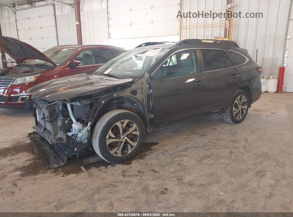 4S4BTANC1N3164836 2022 SUBARU OUTBACK Серый Передняя левая четверть