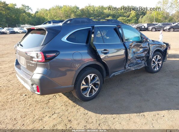 4S4BTANC3L3155200 2020 SUBARU OUTBACK Gray Tył prawy