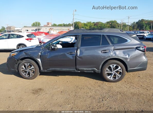 4S4BTANC3L3155200 2020 SUBARU OUTBACK Gray Widok wnętrza z tyłu