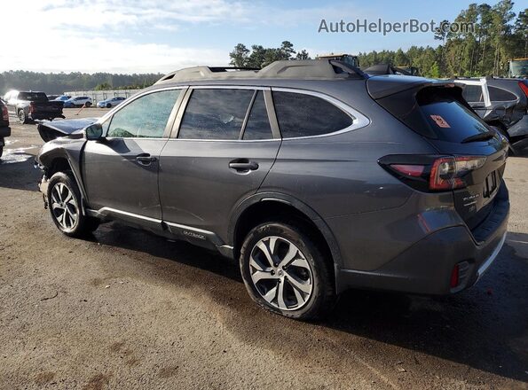 4S4BTANC3M3140505 2021 SUBARU OUTBACK Gray უკანა მარცხენა