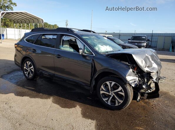 4S4BTANC3M3140505 2021 SUBARU OUTBACK Gray წინა მარჯვენა