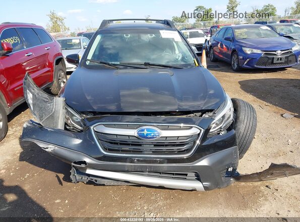 4S4BTANC7L3159265 2020 SUBARU OUTBACK Black Widok zestawu wskaźników