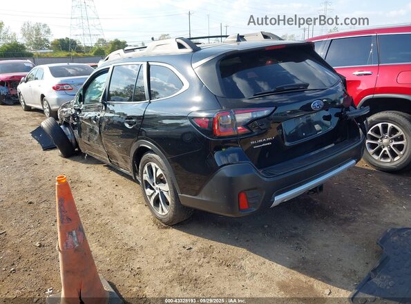4S4BTANC7L3159265 2020 SUBARU OUTBACK Black Tył lewy