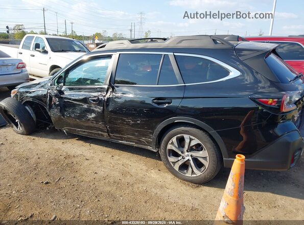 4S4BTANC7L3159265 2020 SUBARU OUTBACK Black Widok wnętrza 360 stopni