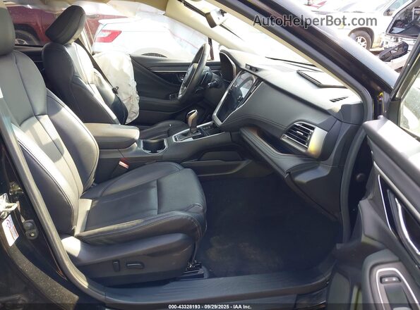 4S4BTANC7L3159265 2020 SUBARU OUTBACK Black Widok wnętrza z przodu