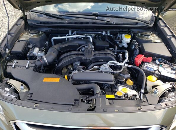 4S4BTANC9M3131033 2021 SUBARU OUTBACK Green Շարժիչի բաժամունքի տեսք