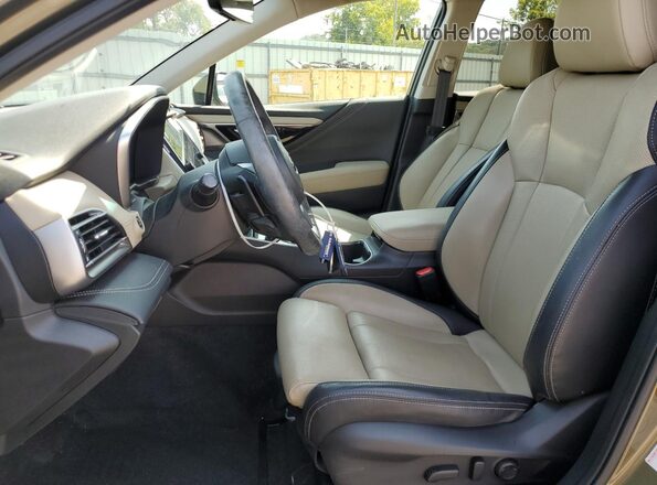 4S4BTANCXM3178071 2021 SUBARU OUTBACK Green Widok wnętrza z przodu